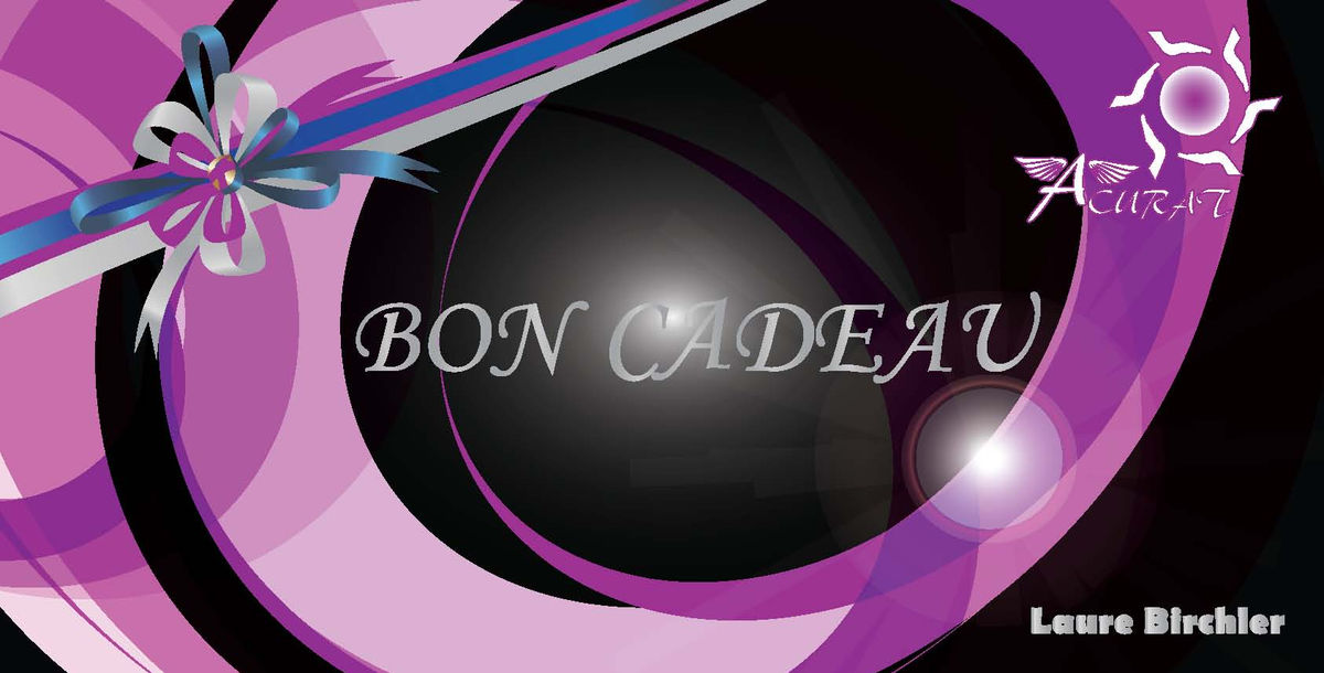 Bon cadeau Cabinet thérapeutique Acurat — Laure Birchler